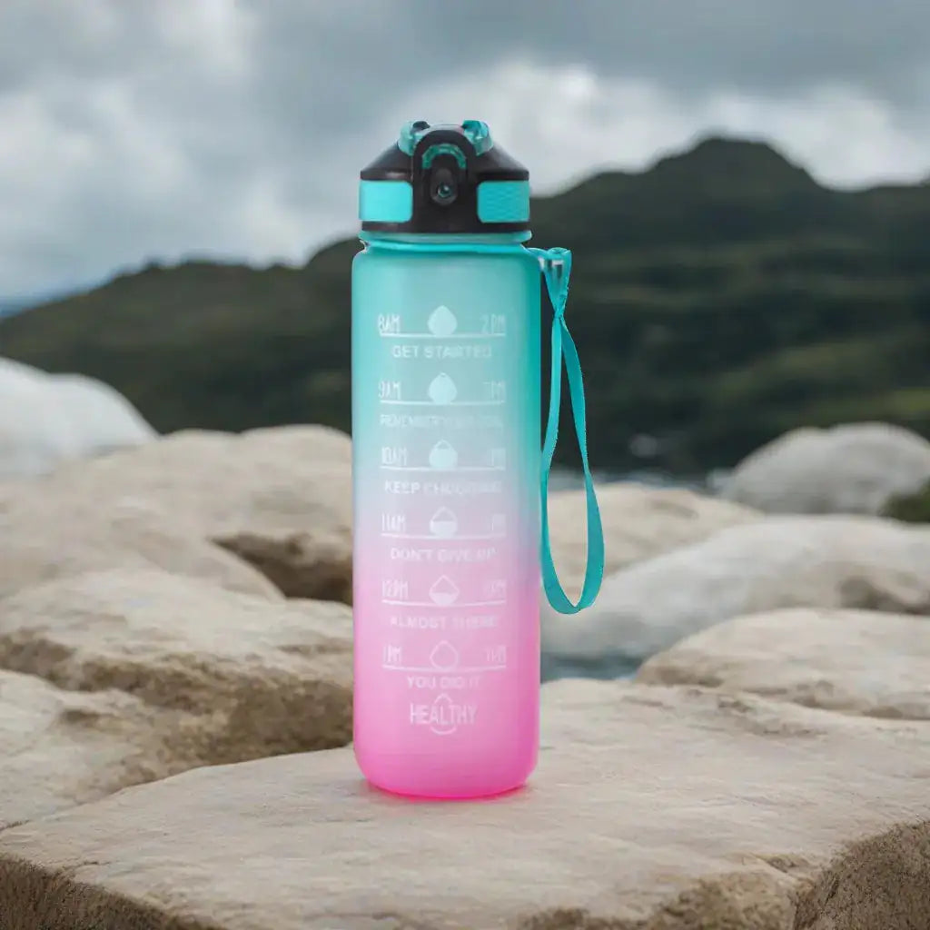 Motivational Hydration Water Bottle