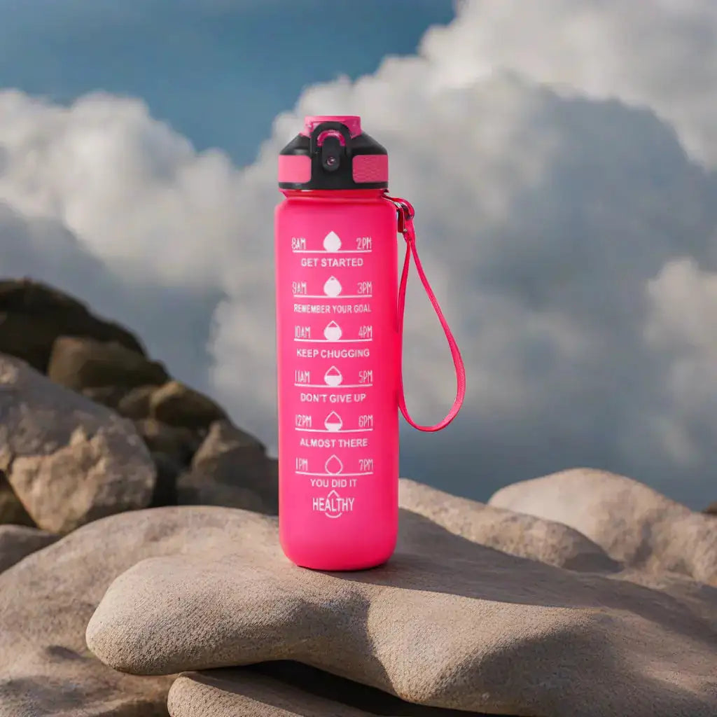 Motivational Hydration Water Bottle