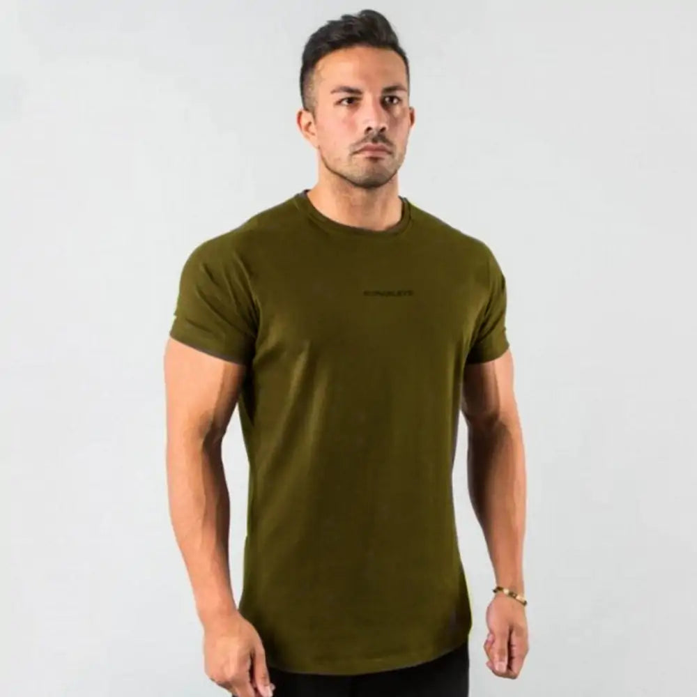 Men's Fitted Gym T-Shirt