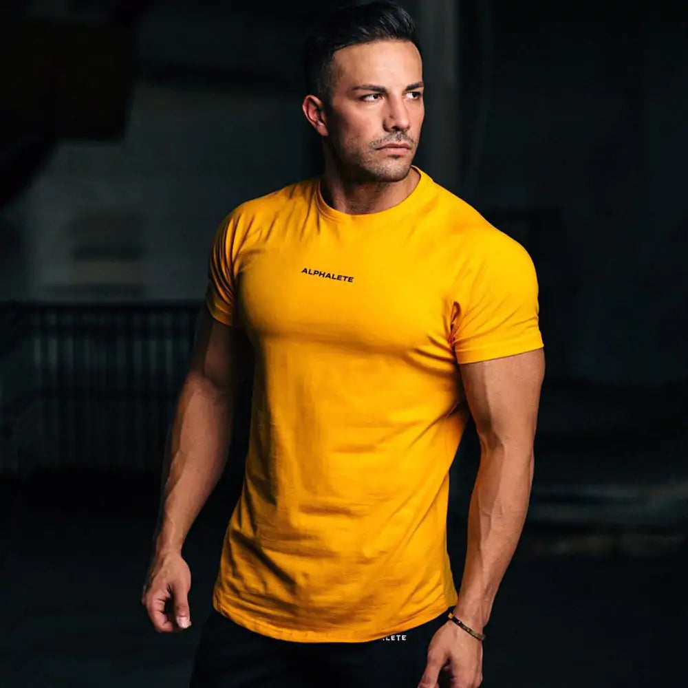 Men's Fitted Gym T-Shirt