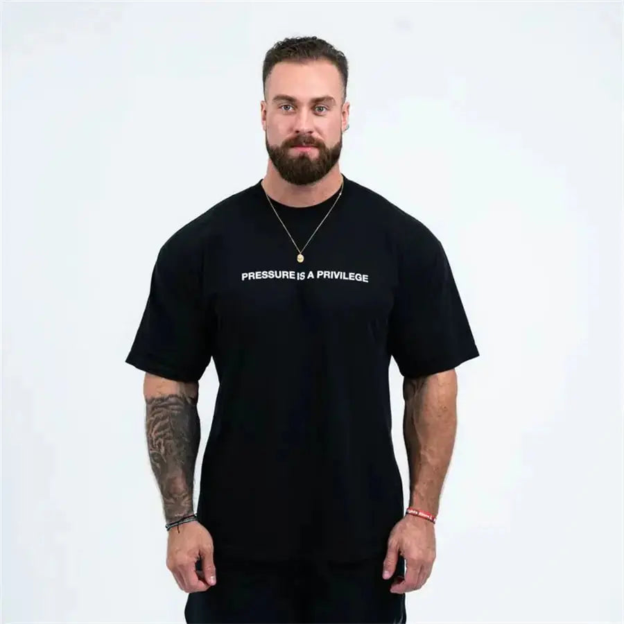 Men's fitness T - shirt