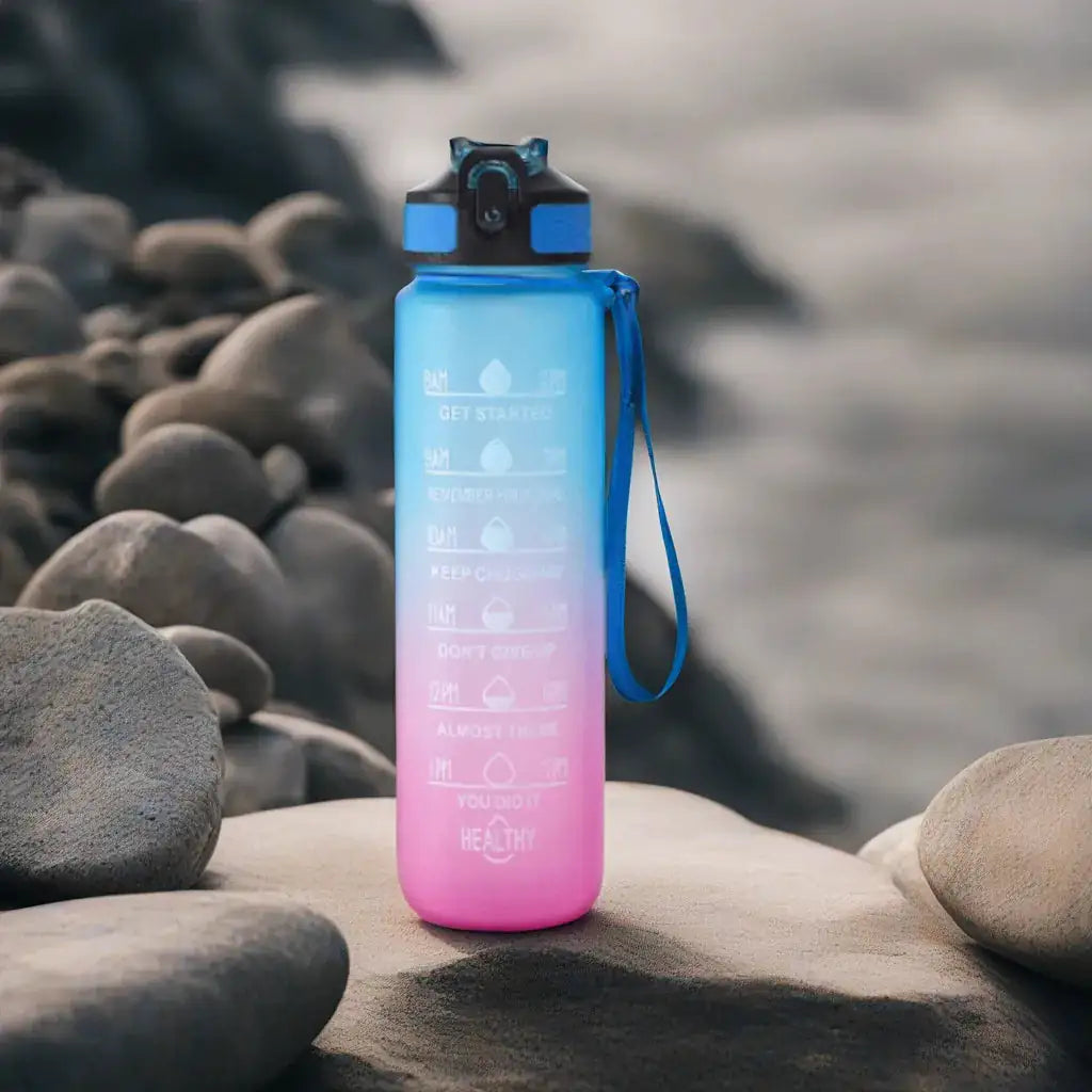 Motivational Hydration Water Bottle