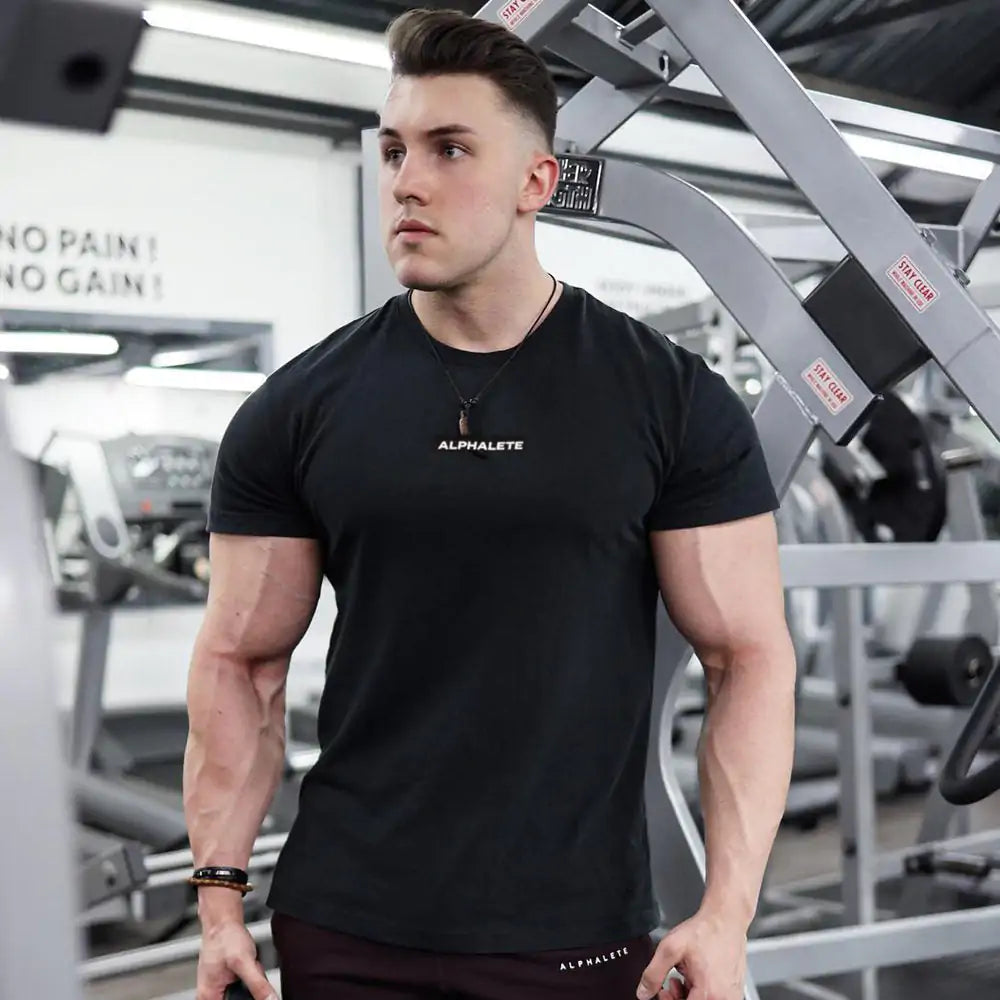 Men's Fitted Gym T-Shirt